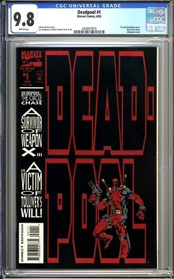 Buy DEADPOOL #1 - The Circle Chase - CGC 9.8 1st Solo Deadpool Key • 146.78£