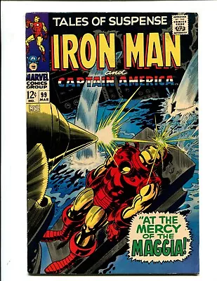 Buy Tales Of Suspense #99 - Iron Man, Captain America, Whiplash Nick Fury (5.5) 1968 • 15.52£
