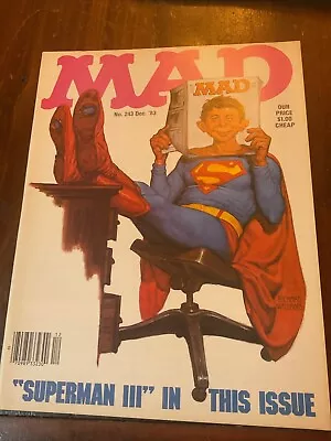 Buy MAD Magazine #243 December 1983 SUPERMAN III VG • 9.32£