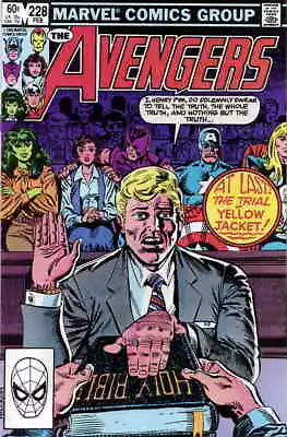 Buy Avengers, The #228 VG; Marvel | Low Grade - Trial Of Yellowjacket - We Combine S • 1.94£