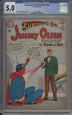 Buy Superman's Pal, Jimmy Olsen #68 - Cgc 5.0 - Helmet Of Hate • 88.53£
