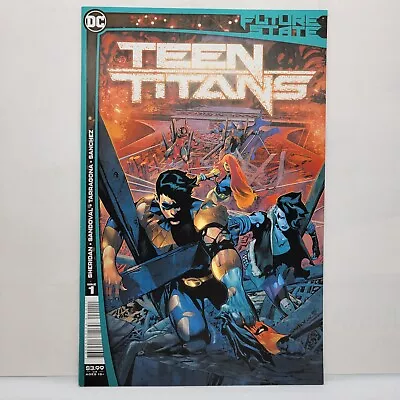Buy Future State Teen Titans #1 Rafa Sandoval Cover 2021 Red X DC • 3.84£
