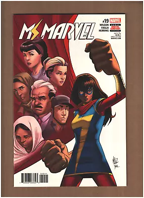 Buy Ms. Marvel #19 Marvel Comics 2017 Kamala Khan NM- 9.2 • 2.30£