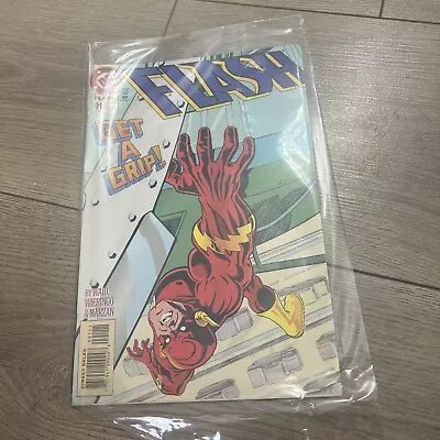 Buy Flash #91 (DC Comics 1994) Get A Grip! 1st Cameo App Impulse, Bart Allen Vintage • 29.90£