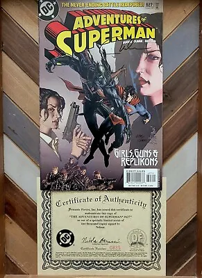 Buy ADV OF SUPERMAN #627 (DC 2004) NELSON Signed/Numbered 835/1000 Exclusive + COA! • 16.02£