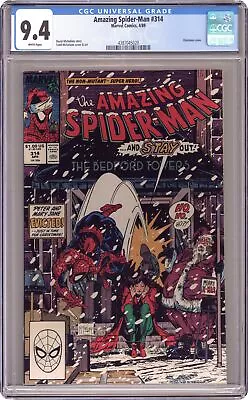 Buy Amazing Spider-Man #314D CGC 9.4 1989 4387045020 • 52.03£
