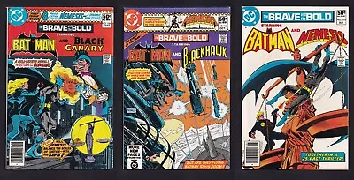 Buy The Brave And The Bold #166/167/170 1st App Of Nemesis! DC 1980 • 13.98£