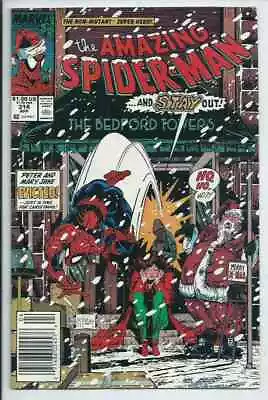 Buy 🕸AMAZING SPIDER-MAN #314 NEWSSTAND*1989 MARVEL COMICS*TODD McFARLANE COVER*FN+* • 11.64£