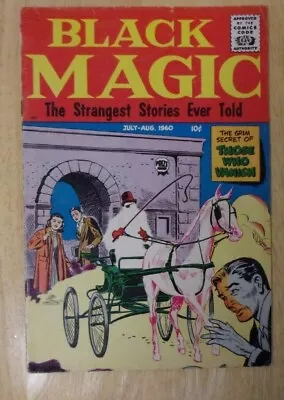 Buy Black Magic Vol.7#3 1960 Sturdy Vg+ Prize,5 Stories,reinman,ayers • 20.97£