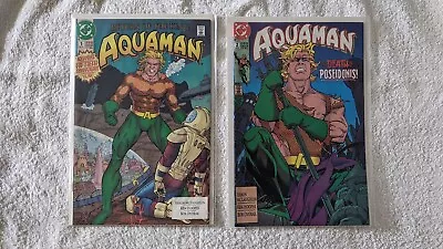 Buy Aquaman Vol. 4 #1,2,4, 3 Issues Of 1992 Series, VF/NM Or Better • 3£