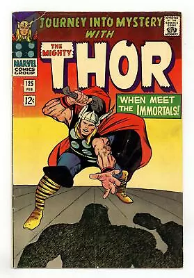 Buy Thor Journey Into Mystery #125 VG 4.0 1966 • 31.06£