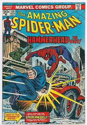 Buy Amazing Spider-man #130 1st Spider-mobile Romita Sr Mvs Intact 1974 Marvel Comic • 58.24£