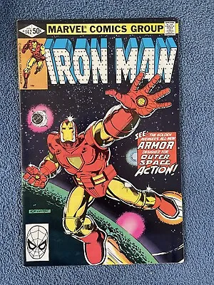 Buy IRON MAN #142 (Marvel, 1981)  First MK I Space Armor • 5.41£