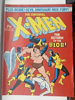 Buy The Original X-Men  #14 (1983) - Intact Fantastic Four Poster • 9.99£