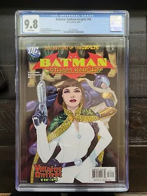 Buy CGC Graded 9.8 DC Batman Gotham Knights #66 Chiang Talia Cover Only 1 On Census! • 38.83£