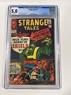 Buy Strange Tales 135 CGC 5.0 Off White 1965 Marvel Comics  • 116.48£