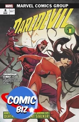 Buy Daredevil #8 (2024) 1st Printing *segovia Vampire Variant Cover* Marvel • 9.45£