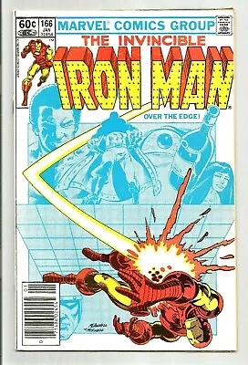 Buy IRON MAN #166 1983 Marvel 1ST FULL APPEARANCE OF OBADIAH STANE • 7.76£