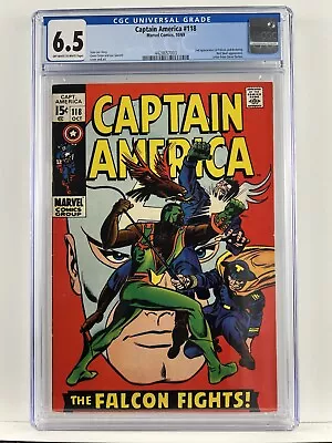 Buy CAPTAIN AMERICA 118 - CGC 6.5 (2ND Appearance Of FALCON) • 76.88£