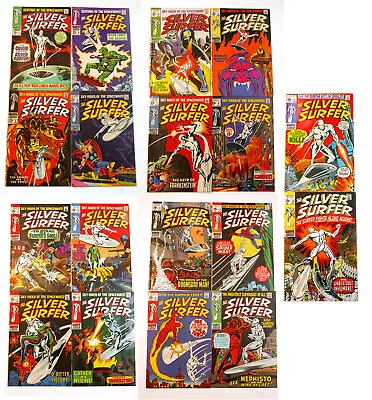 Buy SILVER SURFER 1 2 3 4 5 6 7 8 9 10 11 12 13 14 15 16 17 18 FULL RUN Lot Mephisto • 1,553.21£