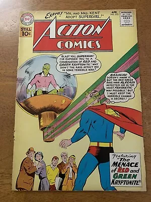 Buy Action Comics # 275 - 1st Red/Green Kryptonite VG/FN Superman • 27.17£