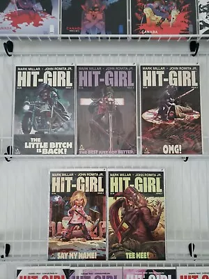 Buy Hit-Girl #1-5  Image Comics Mark Millar  John Romita Jr.  Nm Set  • 19.42£