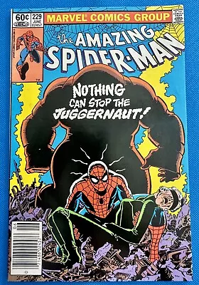 Buy Amazing Spider-Man #229 NM Marvel (Vol 1 1962 Series) Juggernaut Spiderman • 27.17£