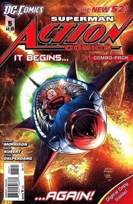 Buy Action Comics Vol. 2 (2011-2016) #5 (Combo-Pack Variant) • 3.25£