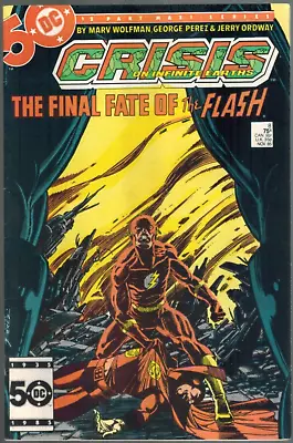 Buy Crisis On Infinite Earths 8   Death Of The Flash!  1985 F/VF DC Comic • 11.61£