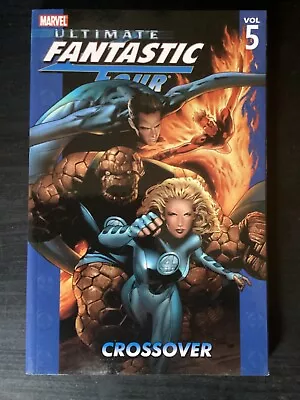 Buy Ultimate Fantastic Four Volume 5: Crossover Softcover Thing Human Torch Marvel • 5.49£