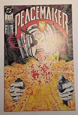 Buy Peacemaker #1 DC Comics Jan 1988 1st Appearance Of Wolfgang Schmidt 9.0 Conditio • 6.98£