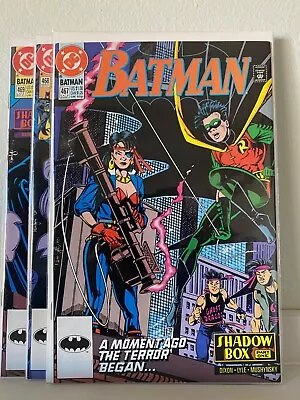 Buy Batman Vol. 1 (DC, 1991) #467-469 VF, Shadow Box, Dixon, Lyle • 14£