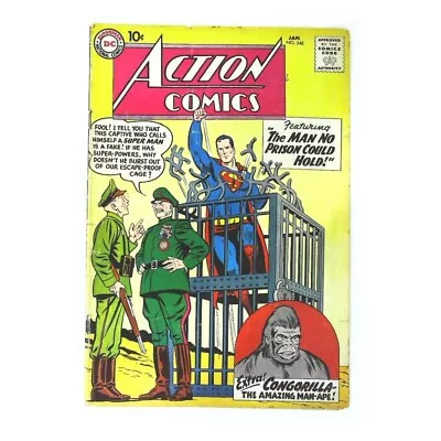 Buy Action Comics #248  - 1938 Series DC Comics VG / Free USA Shipping [u{ • 93.34£