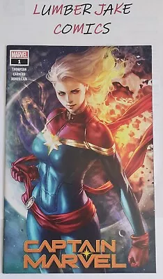 Buy Captain Marvel 1 Stanley Artgerm Lau Walmart Variant NM • 2.32£