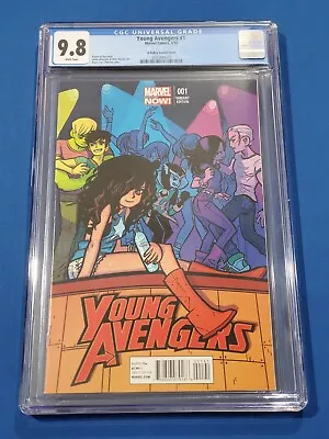 Buy Young Avengers (2013) #1 1st Print Bryan Lee O'Malley Variant Cover CGC 9.8 NM/M • 155.31£