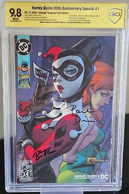 Buy Harley Quinn 30th Ann Special (2022) CBCS 9.8 Artgerm Variant Signed Timm Dini • 174.73£