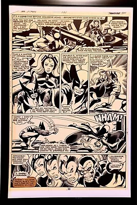 Buy Uncanny X-Men #137 Pg. 30 By John Byrne 11x17 FRAMED Original Art Print Poster • 46.55£