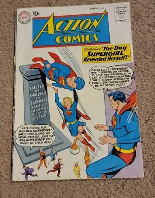 Buy Action Comics #265 VG  1st App. Of Hyperman 1960 Upper Staple Pop FREE SHIPPING • 27.18£