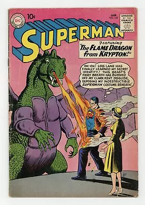 Buy Superman #142 GD/VG 3.0 1961 • 24.85£