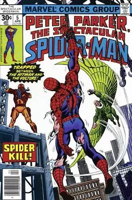 Buy Spectacular Spider-man (1976) #   5 (5.0-VGF) 1977 • 9£