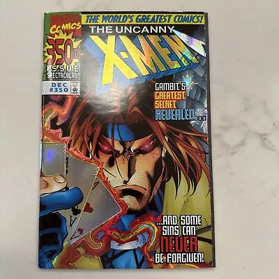 Buy The Uncanny X-Men #350 December 1997 Holofoil Edition Trial Of Gambit Marvel • 19.42£