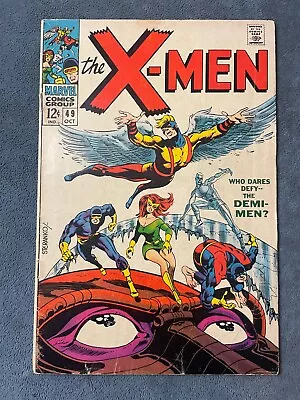 Buy Uncanny X-Men #49 1968 Marvel Comic Book 1st Lorna Dane Polaris Key Issue GD/VG • 73.78£