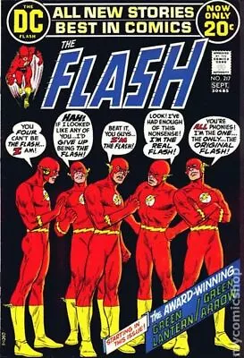 Buy Flash #217 VG- 3.5 1972 Stock Image Low Grade • 6.37£
