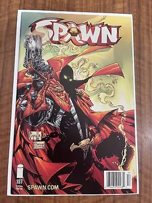 Buy Spawn #107, Image, Newsstand Variant, 1992, FN/VF Condition, Rare • 31.06£