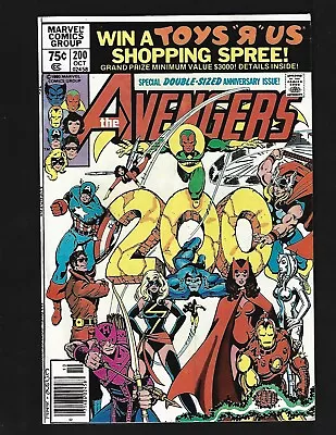 Buy Avengers #200 (News) FN+ Giant Perez 1st/Origin Marcus Immortus Ms Marvel Leaves • 10.87£