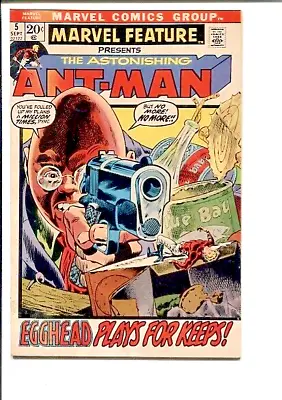 Buy Marvel Feature 5 Fn- Ant-man Trimpe C/a 1972 • 13.98£