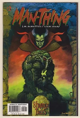 Buy Man-Thing #2 Strange Tales From Marvel - 1997 Series (Mike Ploog Cover)  Vfn • 2.35£