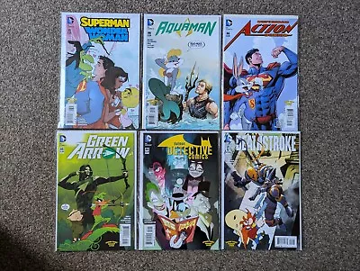 Buy 6x DC Looney Tunes Variant Bundle Aquaman Action Green Arrow Deathstroke 46 23  • 20£