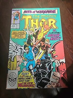Buy Thor #412 (1989) 🔑 1st Appearance Of The New Warriors - Marvel • 11.65£