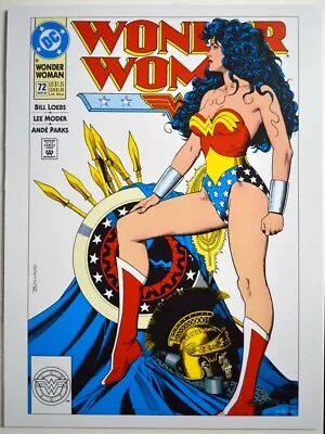 Buy WONDER WOMAN 72 Cover Art POSTER Brian Bolland W Double Sided DC NOT COMIC • 16.63£